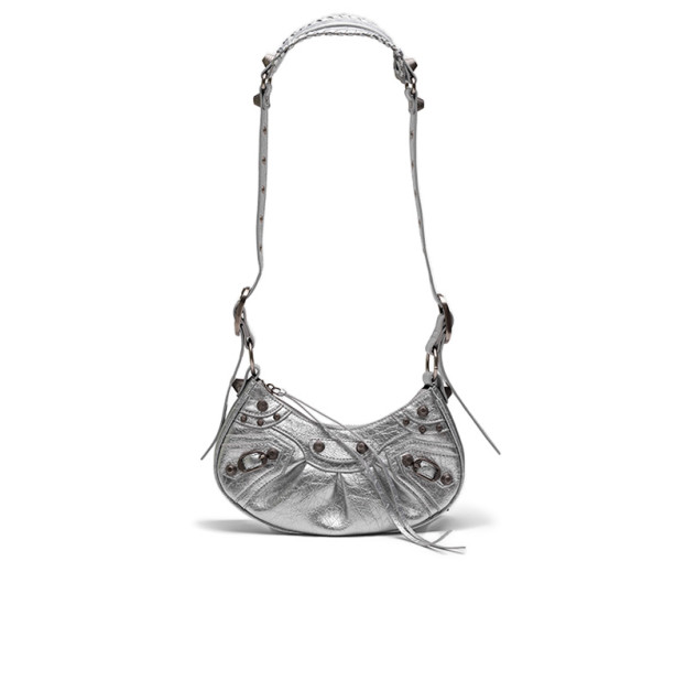 Сумка Le Cagole XS Shoulder Bag Silver 5935461LBBU1010