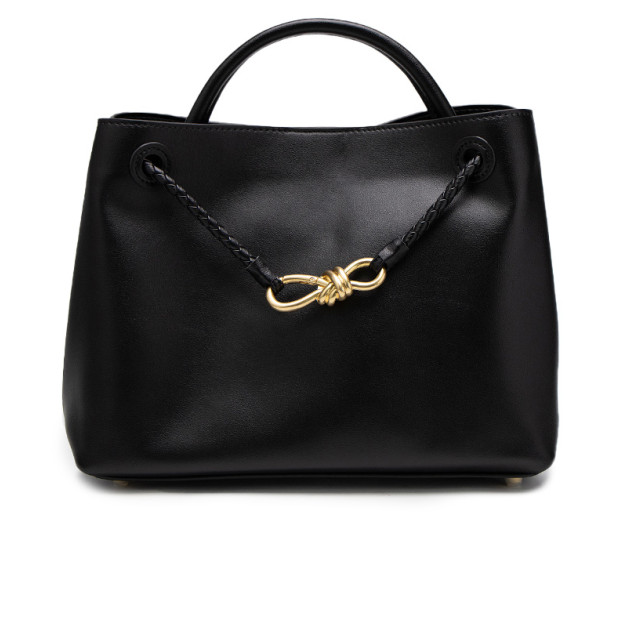 Сумка Bottega Veneta Andiamo Medium Leather Tote Bag in Black 810214V4O92