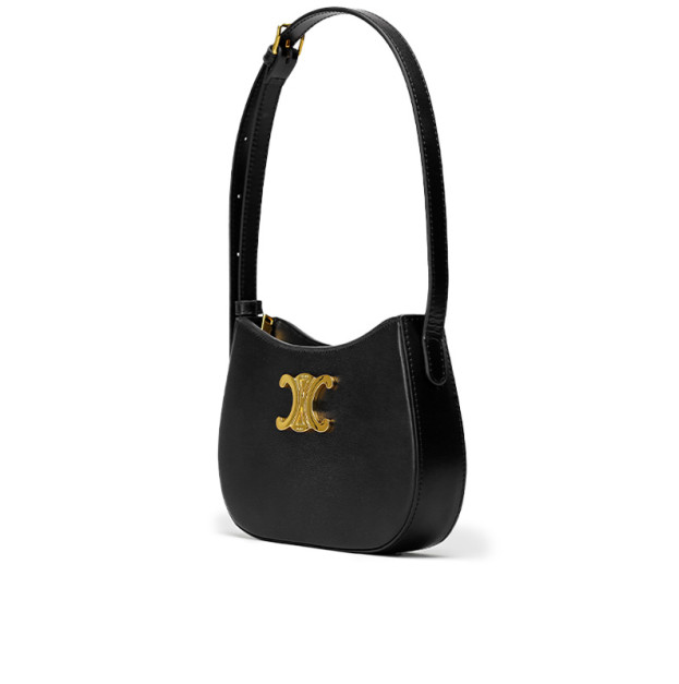 Сумка Celine Medium Tilly Bag in Shiny Calfskin Black 10N630HJP11QB