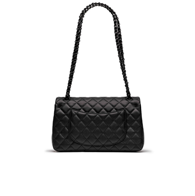 Сумка Chanel Classic 2.55 Medium Double Flap in Black A52864 Y08246 NJ475