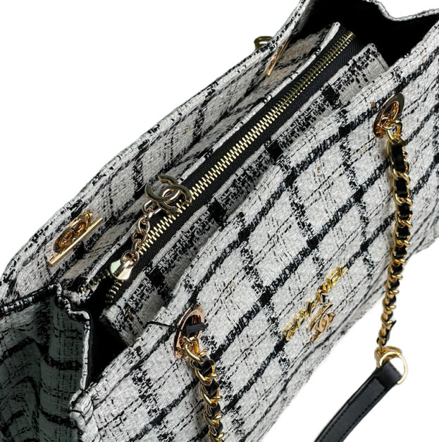 Сумка Textile Tote Bag White Black A82574 C83964 GK896