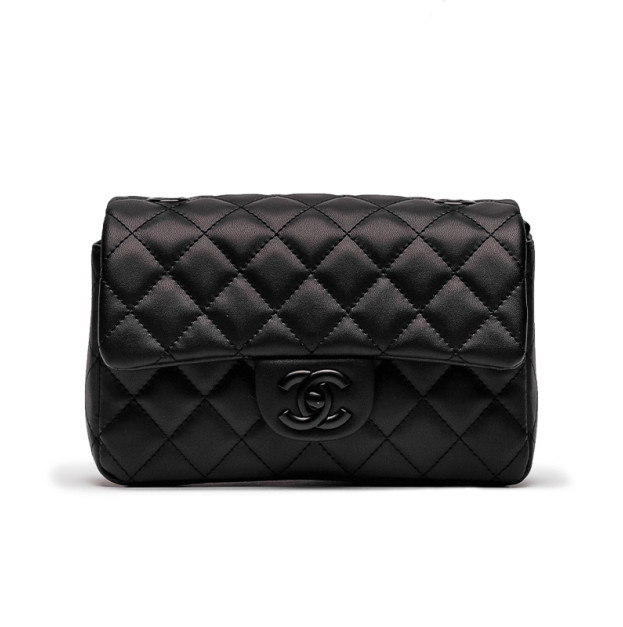 Сумка Chanel Classic 1.55 Small Single Flap in Black F42634 B76887 BC997