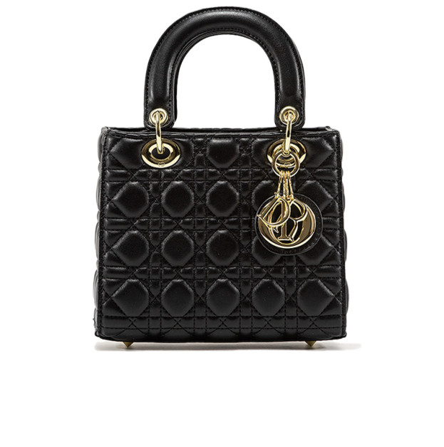 Сумка Christian D-Lite Big Black Leather S250300522-8LL