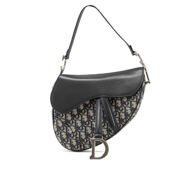 Dior Saddle Bag Blue Dior Oblique Jacquard and Smooth Calfskin M0455SMSM-M196