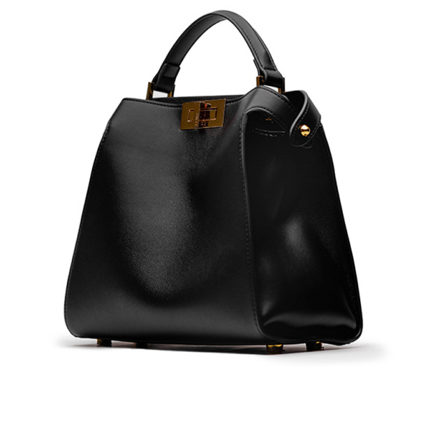 Сумка Fendi Black Leather Large Iconic Essentially Peekaboo Top Hand 8BN335ABVEF0KUR
