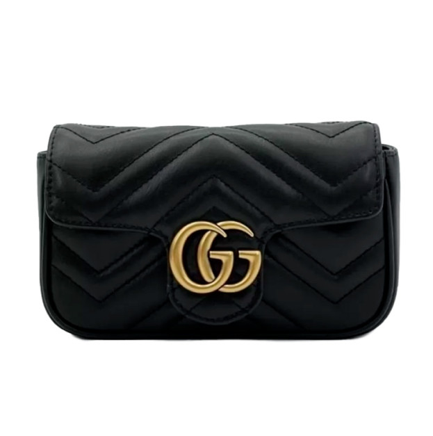 Сумка Marmont Mini Black Gold 443497 DTDIC 1000