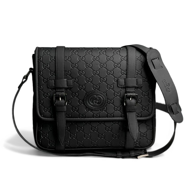 Сумка GG Messenger Bag Black 443555 DDTJN 1510