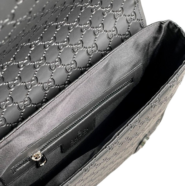 Сумка GG Messenger Bag Black 443555 DDTJN 1510