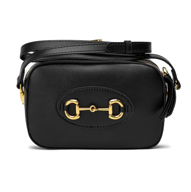 Сумка Horsebit 1955 Small Shoulder Bag Black 702806 IRT7F 2280
