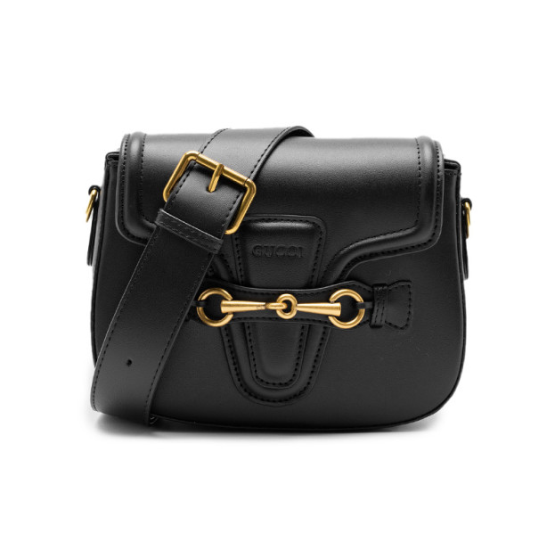 Сумка Lady Web Leather Shoulder Bag Black 446622 BLKCD 2000