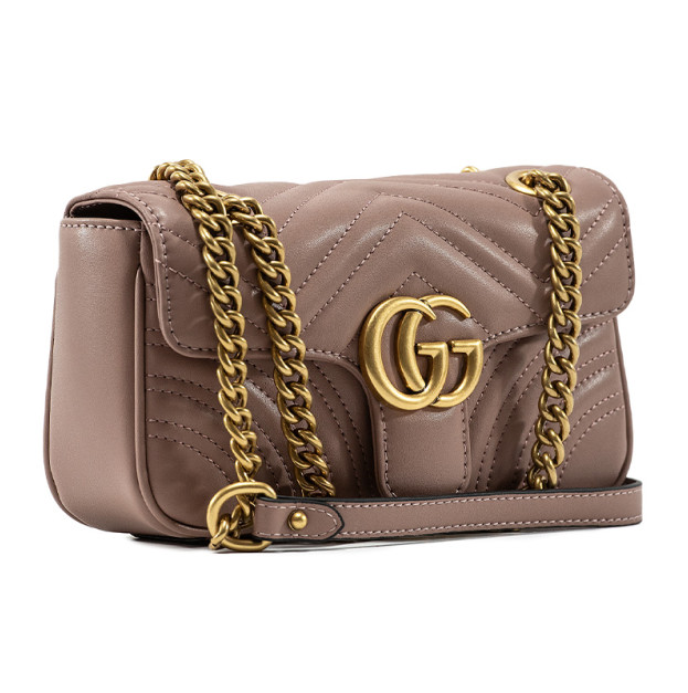 Сумка Marmont Mini Shoulder Bag Gold Hardware 443200 DYFUC 1300