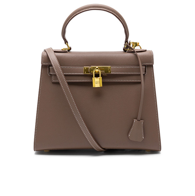 Сумка Kelly 25 Grey Gold TBJ30IO56