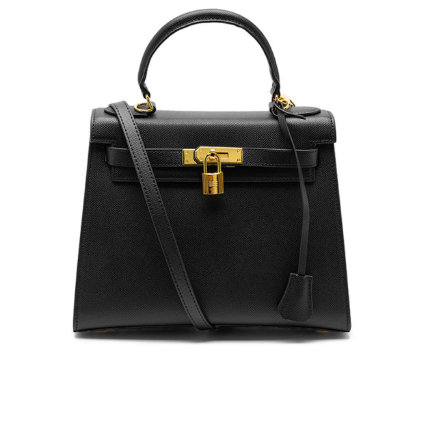 Сумка Kelly 25 Black Gold TBJ30IO58