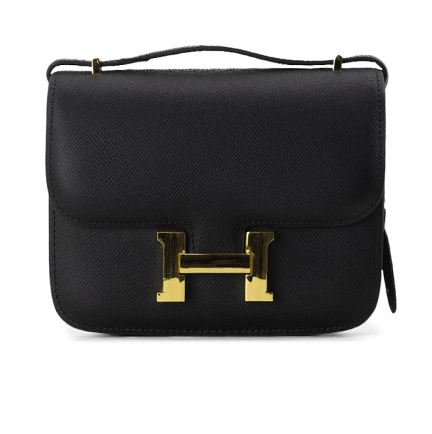 Сумка Constance 18 Epsom Calf Black Gold 947610