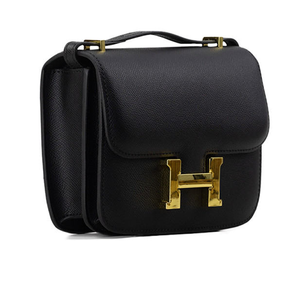 Сумка Constance 18 Epsom Calf Black Gold 947610