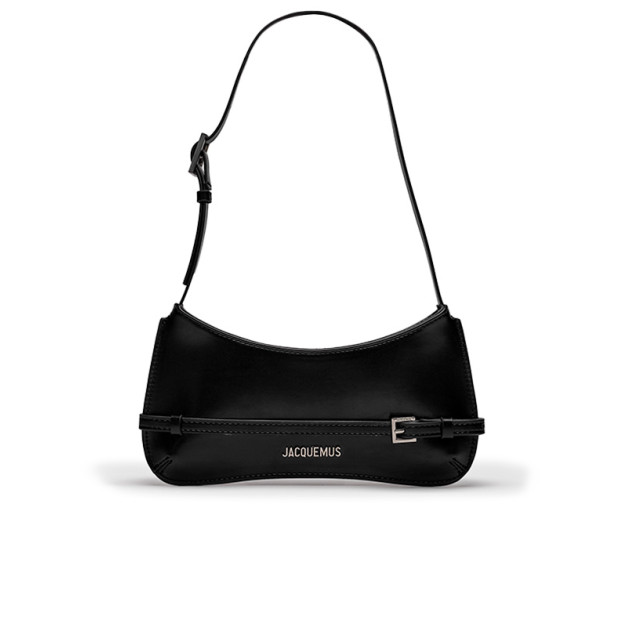 Сумка Le Bisou Ceinture Leather Shoulder Bag in Black 236698K846852