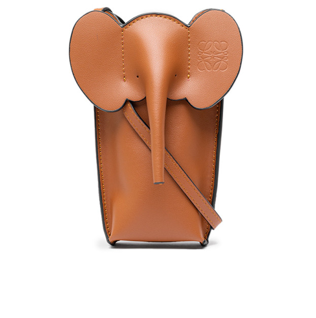 Сумка Elephant Pocket Bag in Classic Calfskin Brown B553B30V20