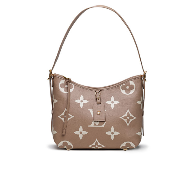 Сумка Louis Vuitton CarryAll PM Bicolor Monogram Empreinte Leather Beige 89521395