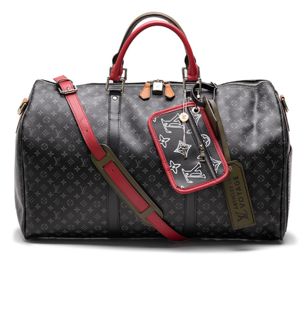 Keepall Bandouliere Bag Limited Edition Patchwork Monogram E 72896636