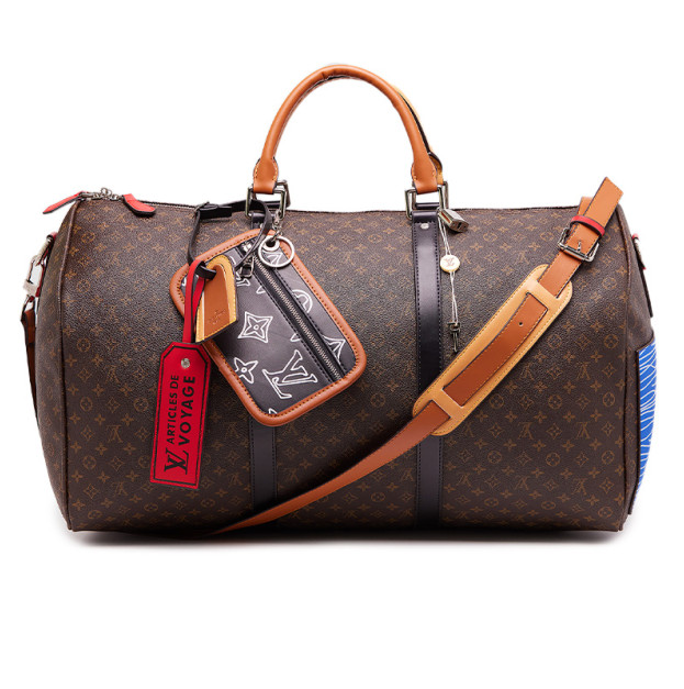 Сумка Keepall Bandouliere Bag Limited Edition Patchwork Monogram E 72896638