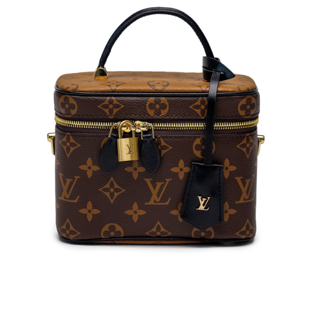 Vanity PM Reverse Coated Canvas Bag 89423421
