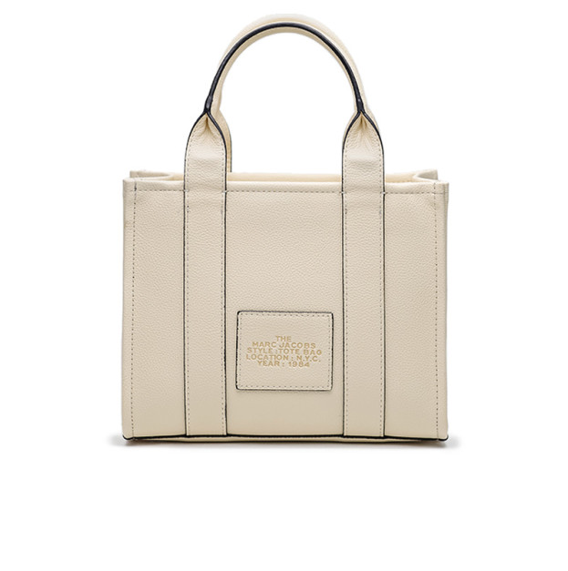 Сумка The Leather Small Tote Bag Cream H008M21BE25