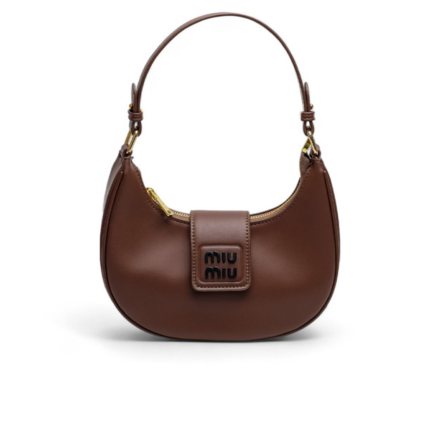 Сумка Leather Hobo Bag Brown 5BC125 N88 F1000 W IIQ