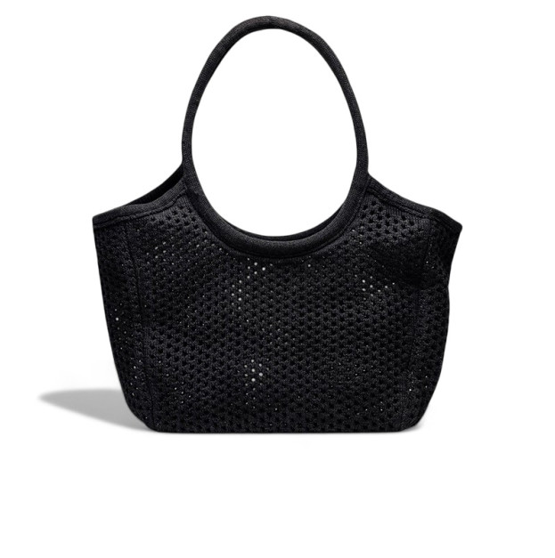 Сумка Raffia And Linen Tote Bag Black 5BC125 E66 F5510 X RER