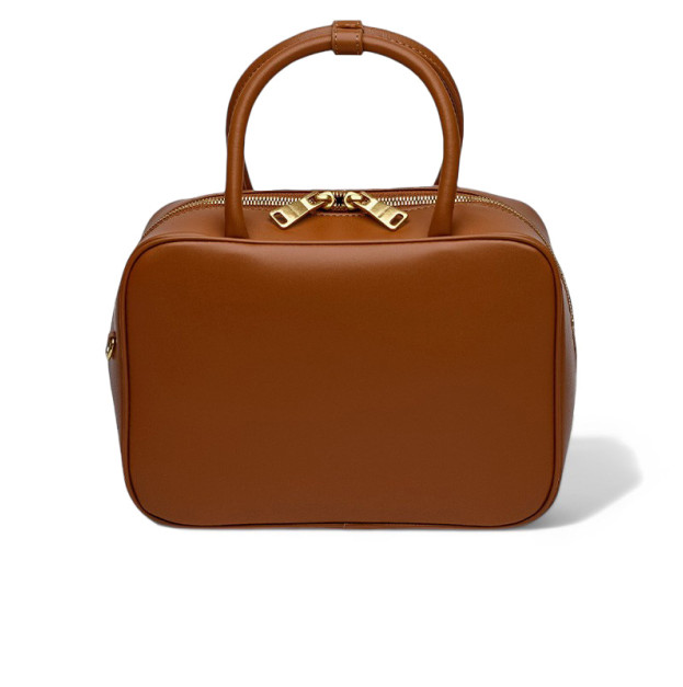 Leather Top-Handle Bag Brown 5BC125 A70 P6767 Y KIO