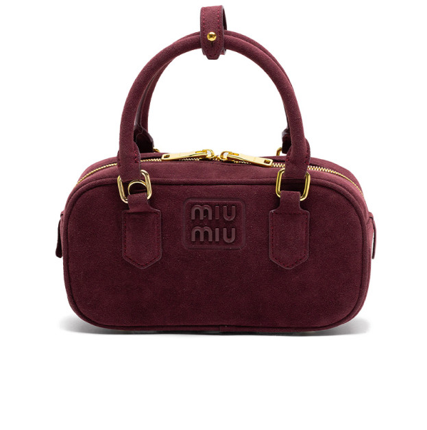 Сумка Arcadie Suede Bag Burgundy 5BC125 E30 A5892 A SSW