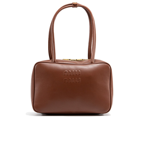 Сумка Miu Miu Brown Leather Beau Top-Handle Bag 5BC125 A70 P6767 Y THB