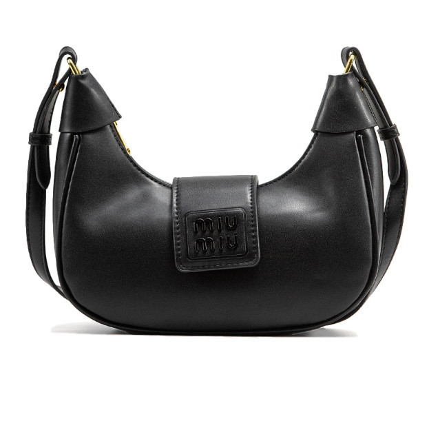 Сумка Leather Hobo Bag Black 5BC125 N40 F2000 W BLK