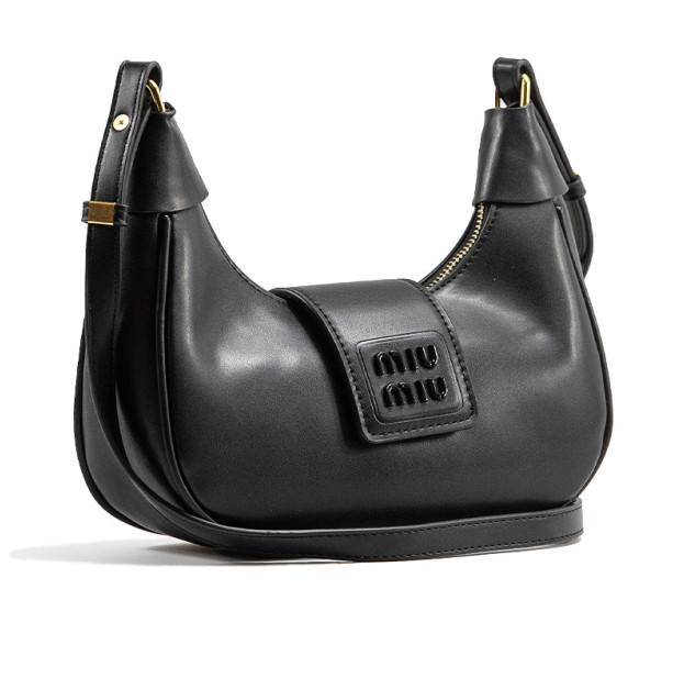 Сумка Leather Hobo Bag Black 5BC125 N40 F2000 W BLK