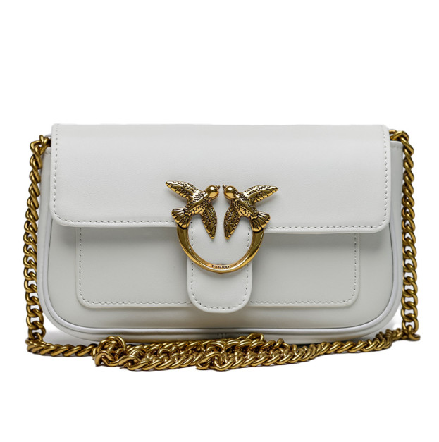 Сумка Love Bag Pocket Simply Cream Antique Gold QP20DDR2U6