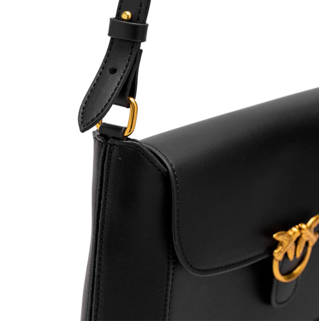 Сумка Mini Love Bag Saddle Simply Black OP27MOK3O9