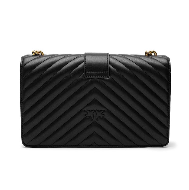 Сумка Classic Love Bag One Chevron Black Gold OP27BLK6O7