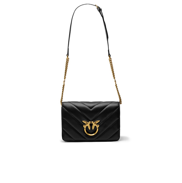 Сумка Mini Love Bag Click Big Chevron Black OP18BLK3U6