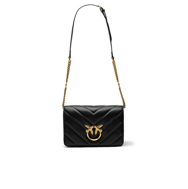 Сумка Large Love Bag Click Big Chevron Black OP25BLK3U6