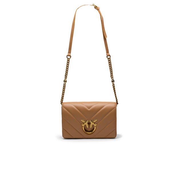 Сумка Large Love Bag Click Big Chevron Beige OP25BEI3U8