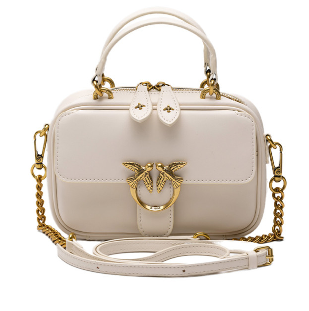 Сумка Square Simply Mini Calfskin Bag Cream OR22WHT4U6