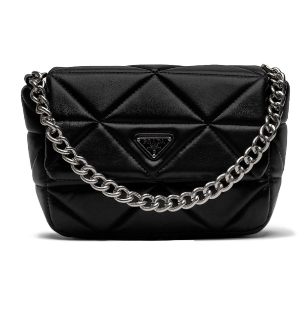 Сумка Prada Re-Nylon Padded Shoulder Black 1BD404NZV-2EHO-G0102-V-VXV