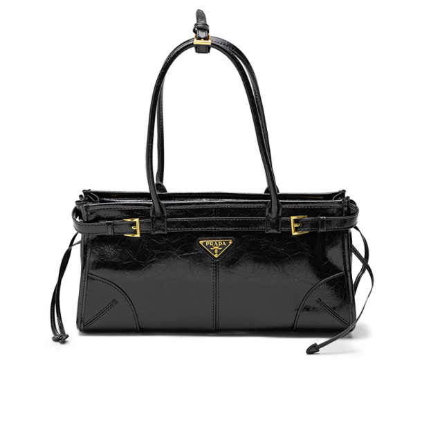 Сумка Triangle-Logo Drawstring Shoulder Bag 1BA433-VMOO-2-CYR