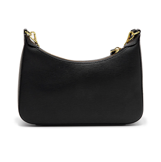 Bag Re-Edition 2005 Saffiano Leather Black Gold 1BH204-NZV-F0PCL-V-G2G