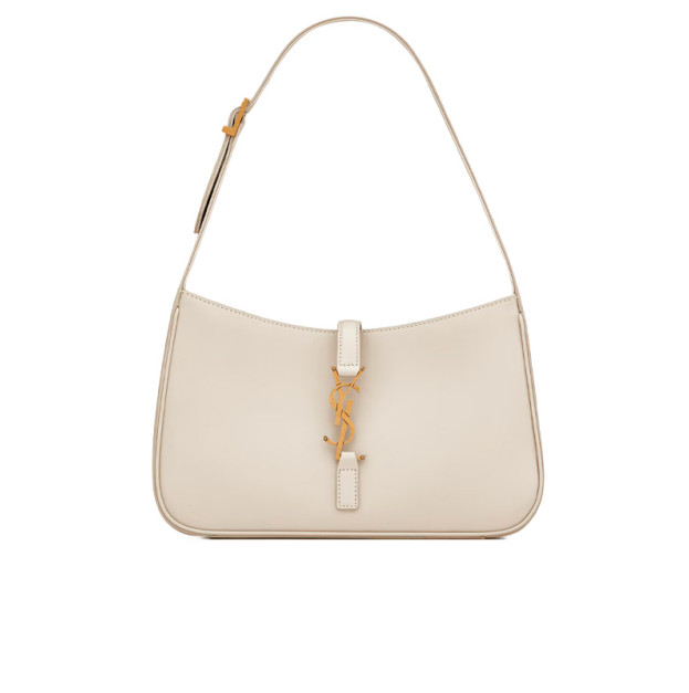 Bag Yves Saint Laurent Black LE 5 A 7 In Smooth Leather White 6572282R20W9207