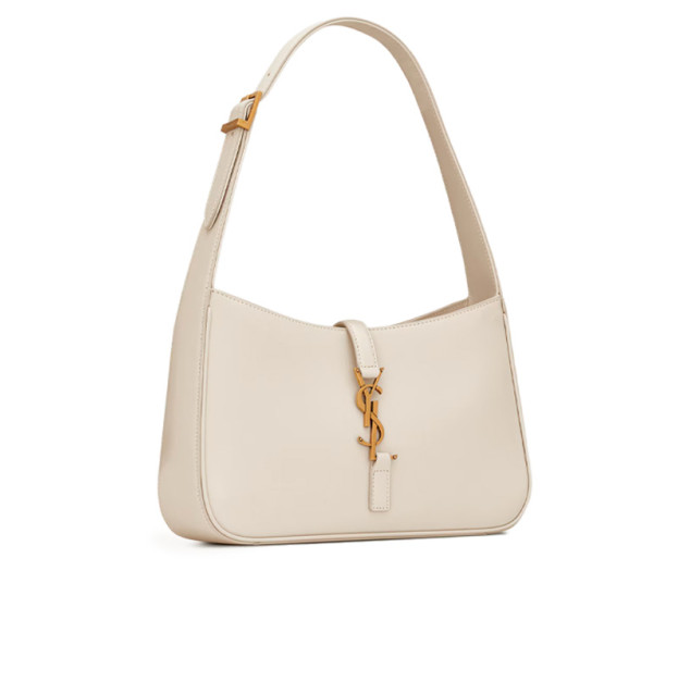 Bag Yves Saint Laurent Black LE 5 A 7 In Smooth Leather White 6572282R20W9207