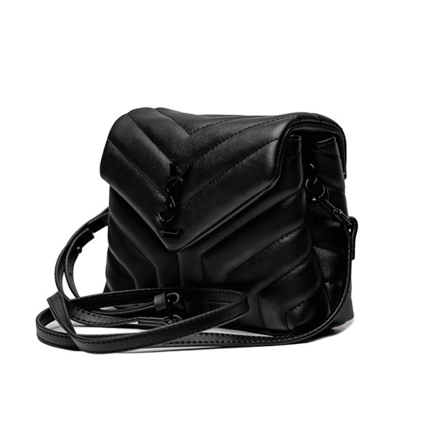 Сумка Yves Saint Laurent Toy LouLou In Quilted Leather Black Black 443050ZSS2U0035