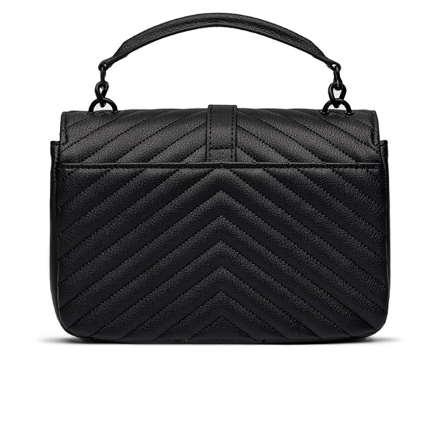 Сумка College Medium in Quilted Leather Black 443380EES3A7007