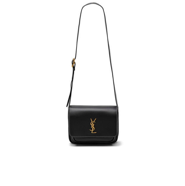 Bag Yves Saint Laurent Niki Besace in Leather Black Gold 443050ZSS2U7750