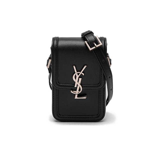 Сумка Yves Saint Laurent Niki Besace in Leather Black Gold 443050WEE3T5060