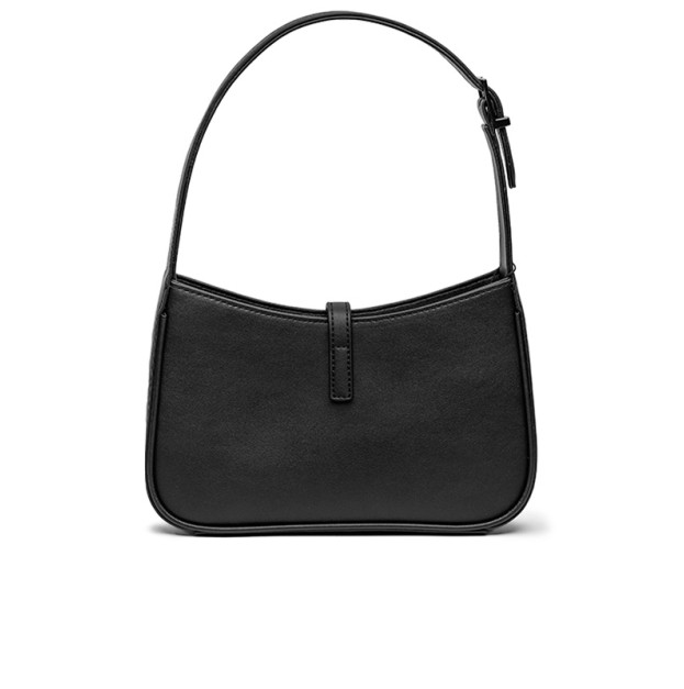 Yves Saint Laurent Hobo Le 5 A 7 Leather Shoulder Bag in Black 6572282R20W1300